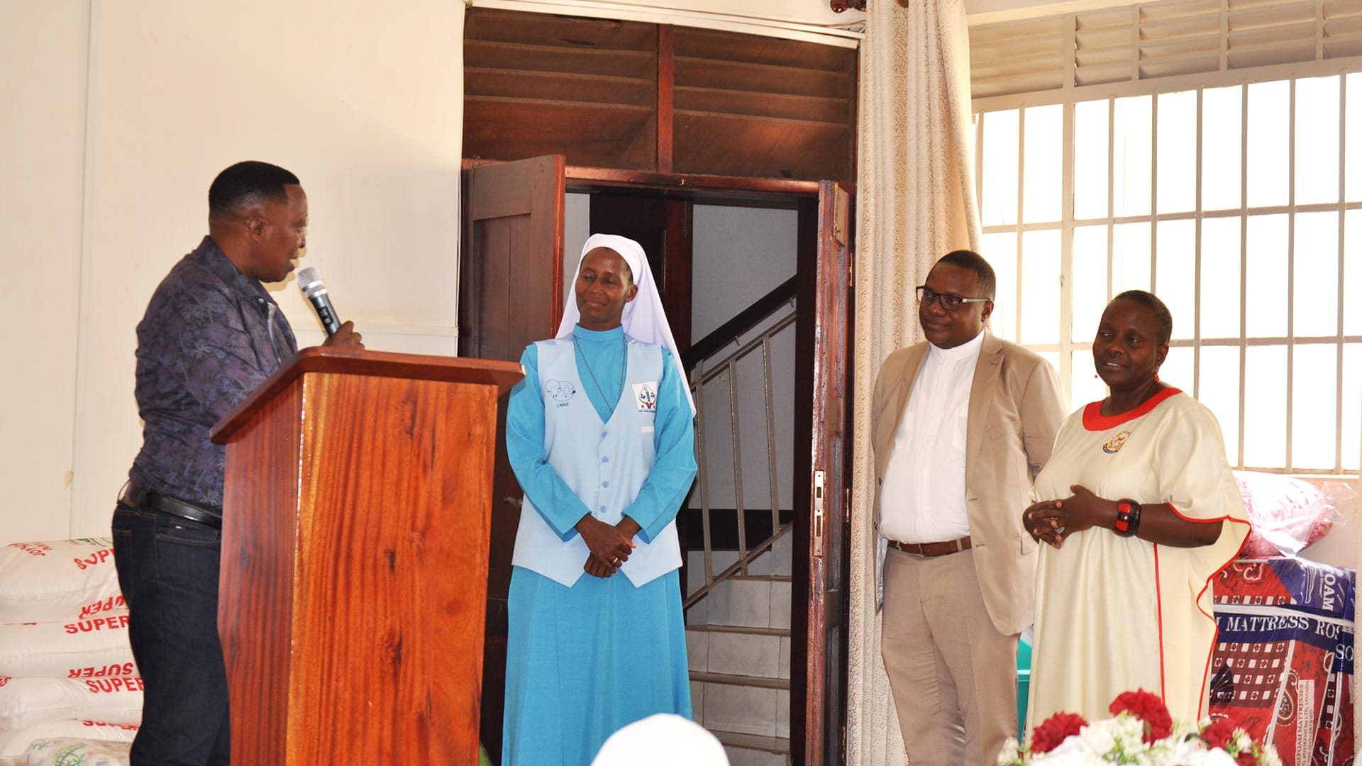 Care and companionship for elderly residents at Nalukolongo home