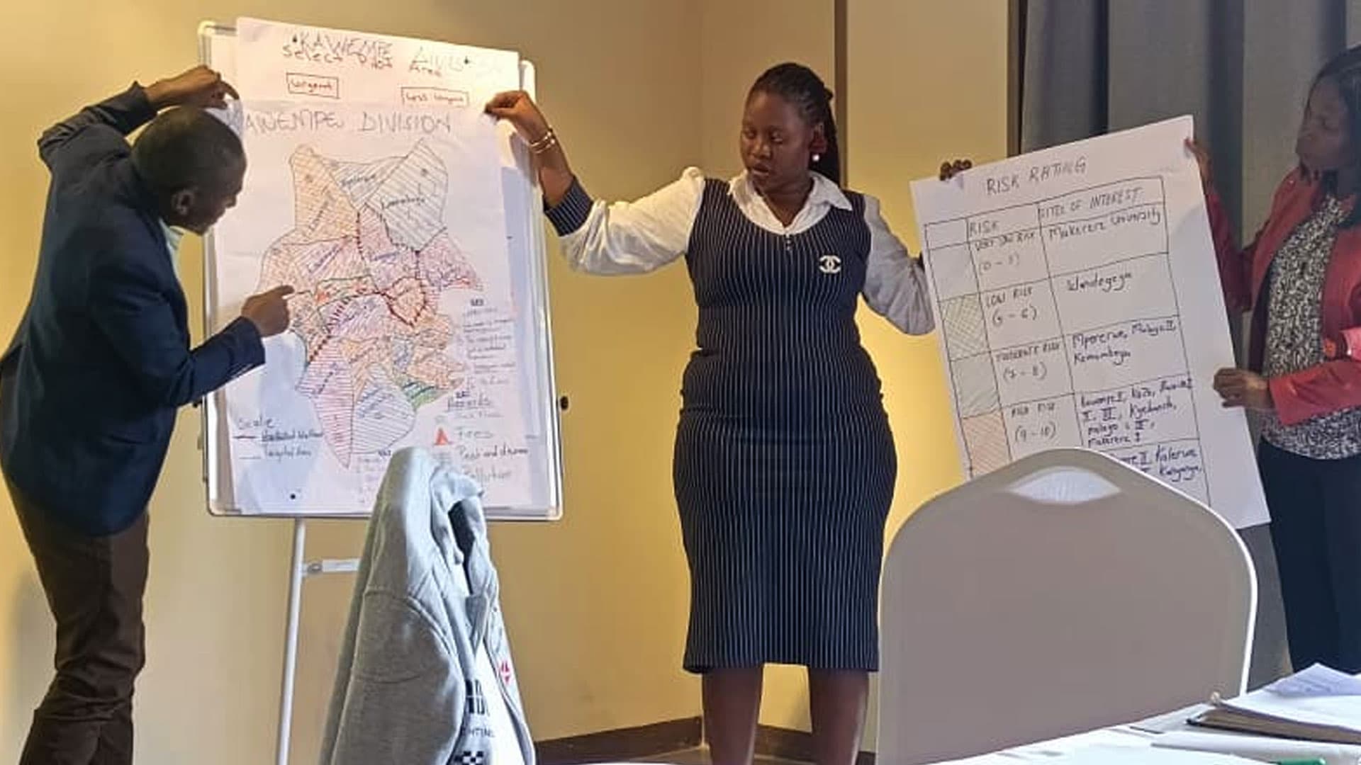 Caritas Kampala presentation and review on community priorities and risk ratings